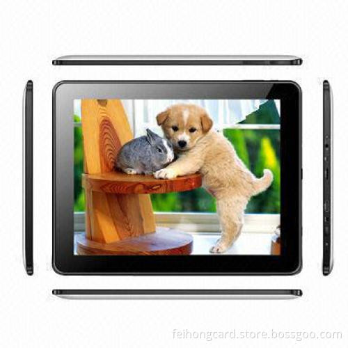 Tablet PCs with 9.7-inch 1,024 x 768P TN, IPS, Quad-core ARMv7 1.5GHz, Google's Android 4.1